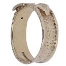9ct Yellow Gold Patterned Buckle Ring