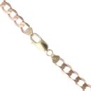 9ct Yellow Gold Curb Chain 20"