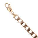 9ct Yellow Gold Curb Bracelet 8"