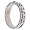 9ct Yellow And White Gold Cubic Zirconia Four Stone Ring