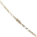 9ct Yellow Gold Figaro Chain 18"