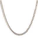 9ct Yellow Gold Curb Chain 18"