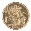 1909 Edward VII Large Head UK Full Sovereign Coin
