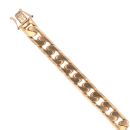 9ct Yellow Gold Curb Bracelet 7.5"