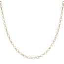 9ct Yellow Gold Belcher Chain 18"