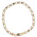 9ct Yellow Gold Fancy Bracelet 7"