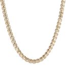 9ct Yellow Gold Rollerball Chain 20"