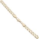 9ct Yellow Gold Curb Chain 18"