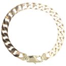 9ct Yellow Gold Curb Bracelet 8"