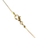 22ct Yellow and White Gold Circles Pendant and Chain 18"