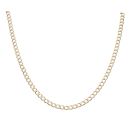 9ct Yellow Gold Curb Chain 24"