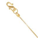22ct Yellow And White Gold Plaited Bracelet 7"