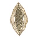 14ct Yellow Gold Patterned Ring