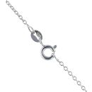 9ct White Gold Belcher Chain 20"