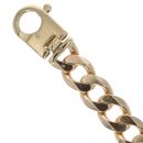 9ct Yellow Gold Curb Bracelet 9"