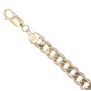 9ct Yellow Gold Curb Bracelet 8"