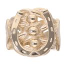 9ct Yellow Gold Horseshoe Ring