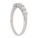 Platinum 0.50ct Brilliant Cut Diamond Five Stone Ring