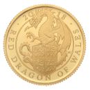 2018 Elizabeth II Red Dragon of Wales UK Coin