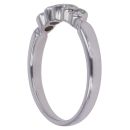 9ct White Gold 0.25ct Brilliant Cut Diamond Five Stone Ring