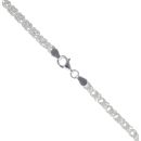 Silver Square Rosella Chain 18" By Icesia