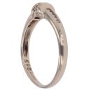 9ct Yellow Gold 0.15ct Brilliant Cut Diamond Fancy Ring