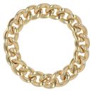 18ct Yellow Gold Curb Bracelet 8"