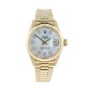 Rolex Custom Datejust Pre Owned Watch Ref 6917