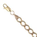 9ct Yellow Gold Curb Bracelet 9"