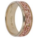 9ct Yellow and Rose Gold Clogau Annwyl Ring