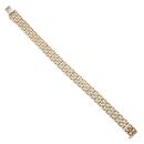 9ct Yellow Gold Gate Bracelet 7"
