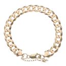 9ct Yellow Gold Curb Bracelet 8"