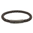 Unique & Co Brown Leather Bracelet