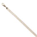 9ct Yellow Gold Infinity Bracelet 7"