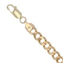 9ct Yellow Gold Curb Bracelet 9"