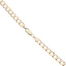 9ct Yellow Gold Curb Chain 20"