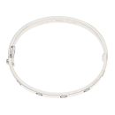 18ct White Gold Patterned Bangle