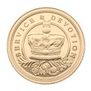2022 Elizabeth II Tribute Tristan Da Cunha 1/8 Sovereign Coin