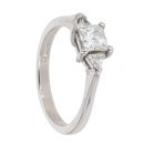 Platinum 0.75ct Diamond Solitaire Ring