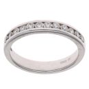 9ct White Gold 0.35ct Brilliant Cut Diamond Eternity Ring
