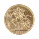 1903 Edward VII Large Head Australia Full Sovereign Coin