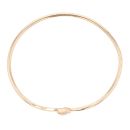 9ct Yellow Gold 0.02ct Diamond Bangle