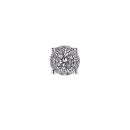 9ct White Gold 0.18ct Diamond Solitaire Stud Earrings