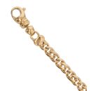 18ct Yellow Gold Fancy Bracelet 8.5"