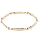 9ct Yellow Gold Plain Twist Bangle