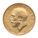 1912 George V Large Head UK Full Sovereign Coin