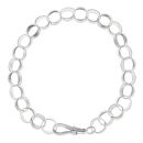 Silver Belcher Bracelet 8.5"