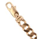 9ct Yellow Gold Curb Bracelet 8"