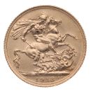 1913 George V Large Head UK Full Sovereign Coin