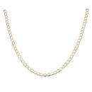 9ct Yellow Gold Curb Chain 20"